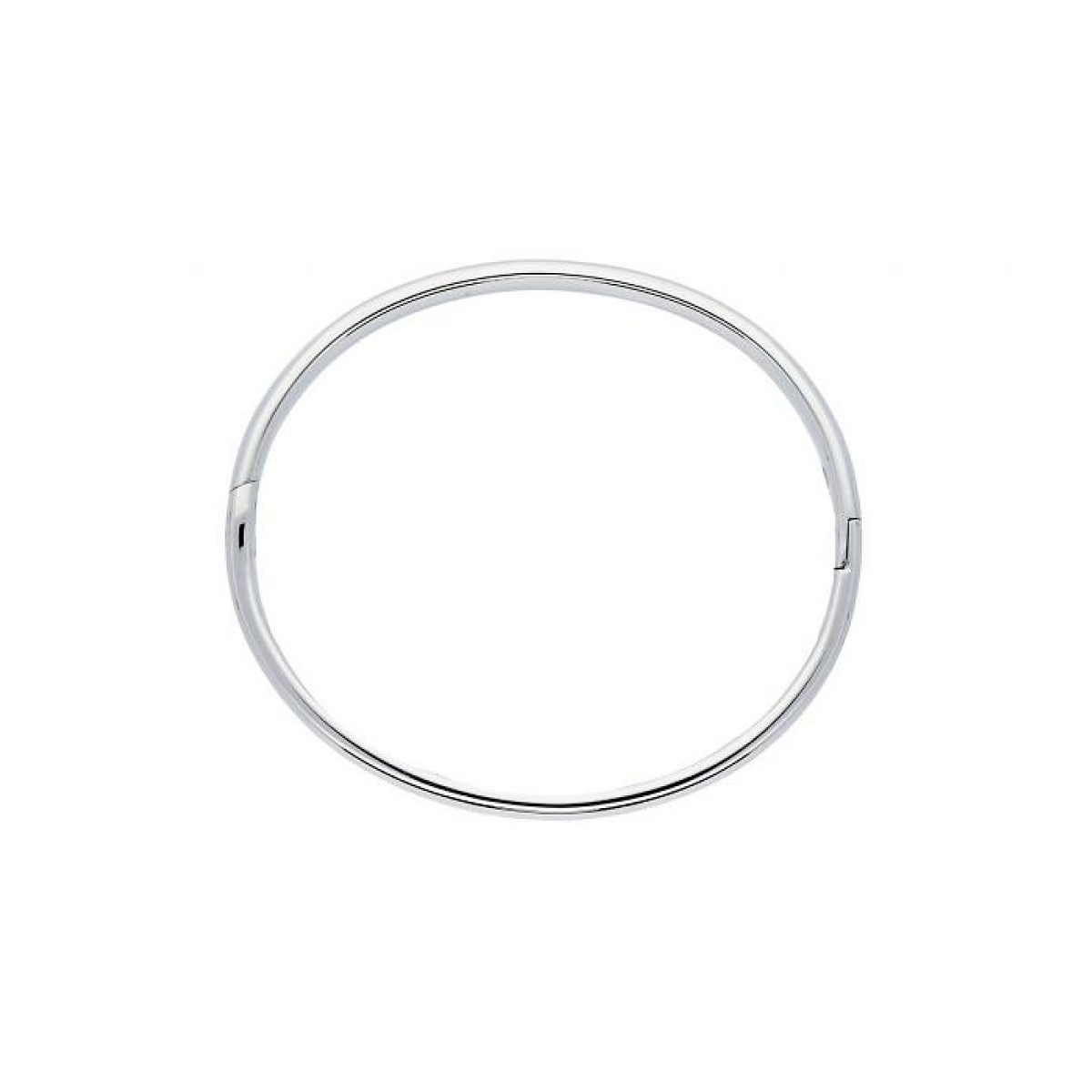 Zilveren graveerbare slavenarmband 6 mm 56 mm