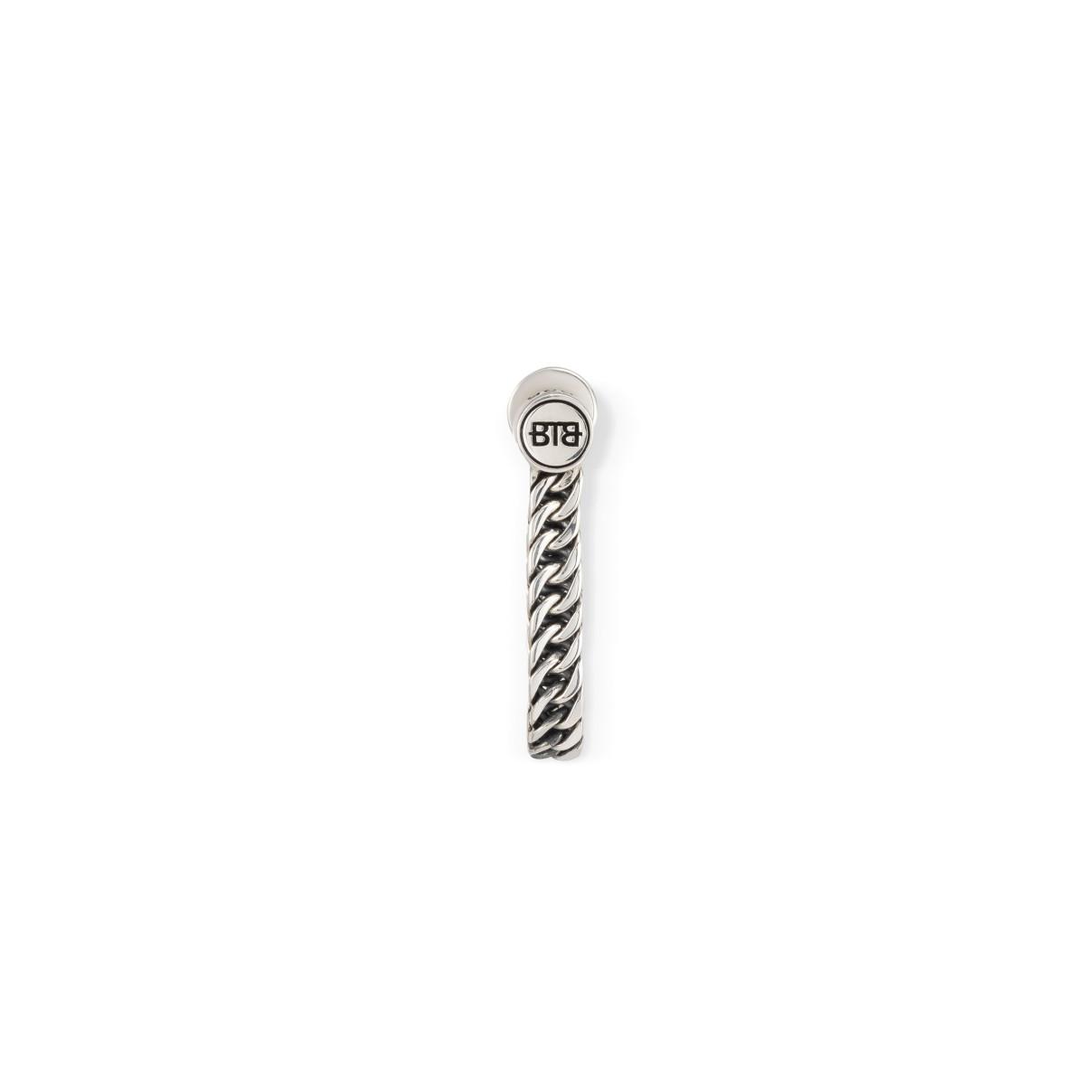 Buddha to Buddha oorbel 429 ONE Esther mini Silver Single Piece