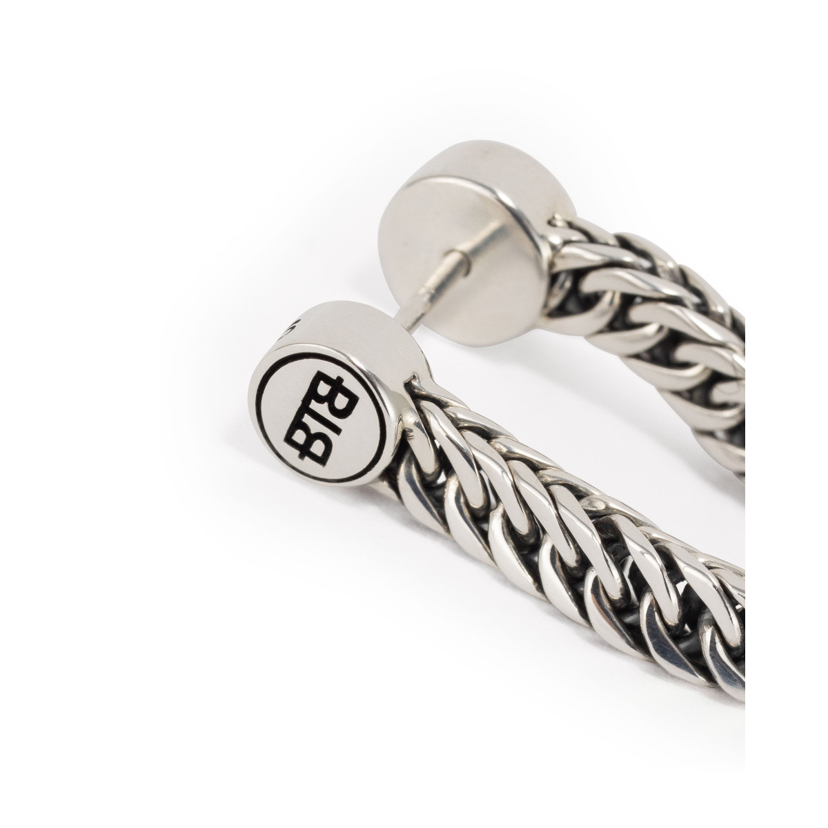 Buddha to Buddha oorbel 429 ONE Esther mini Silver Single Piece