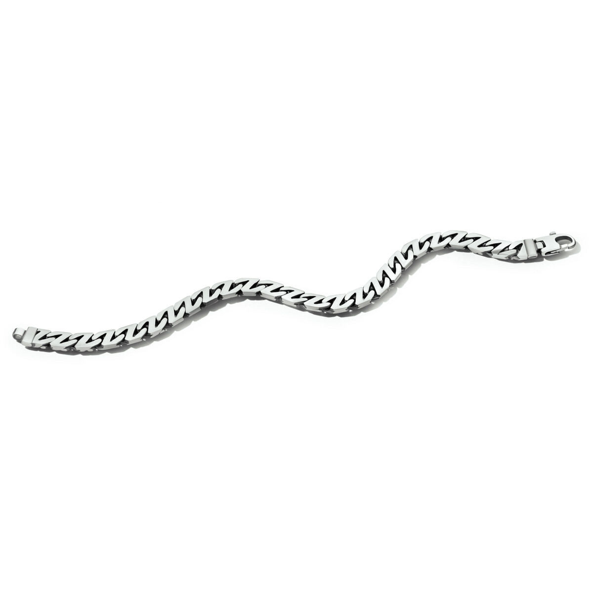 Zilveren herenarmband met gourmetschakel 6.8 mm