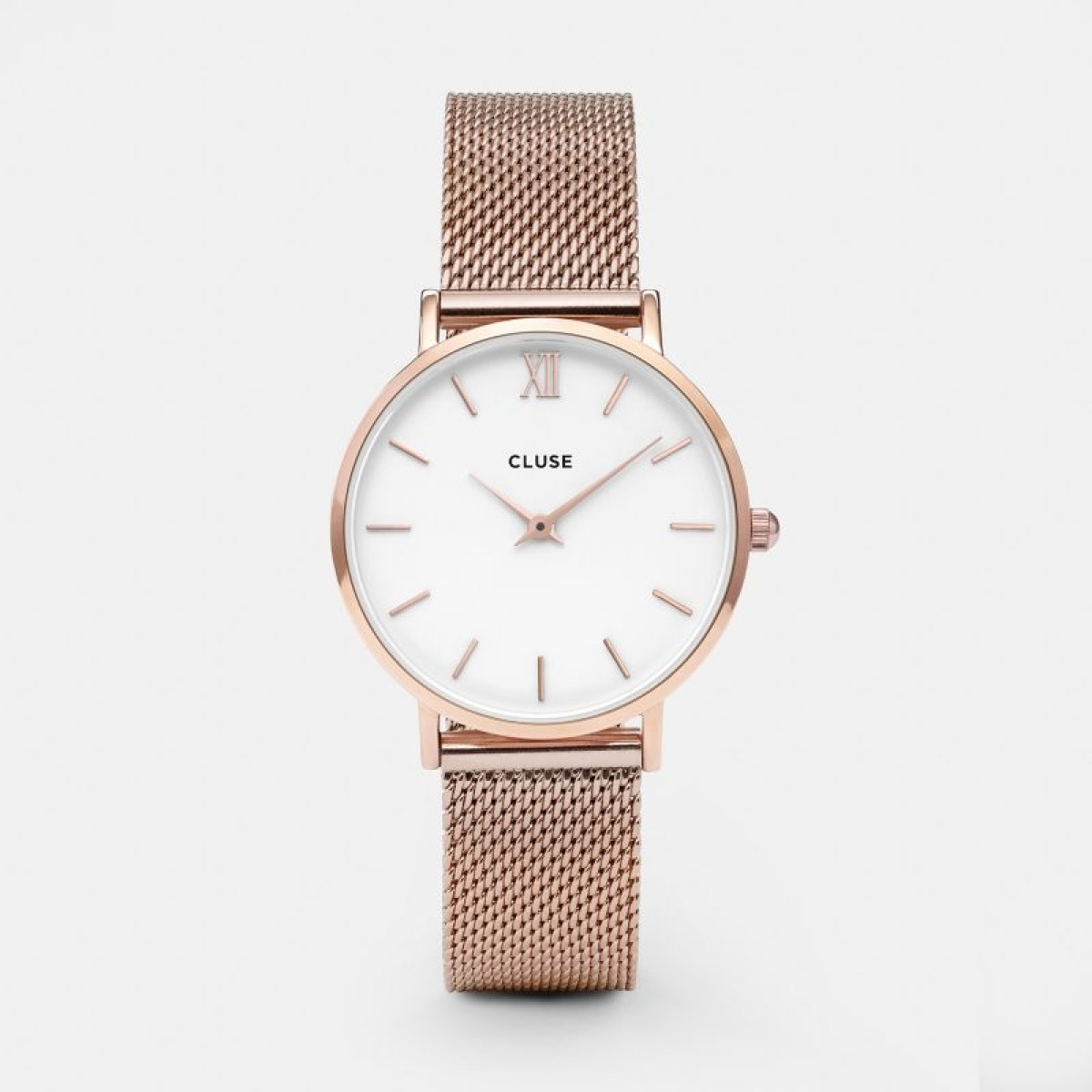 Cluse Minuit mesh dameshorloge CW0101203001