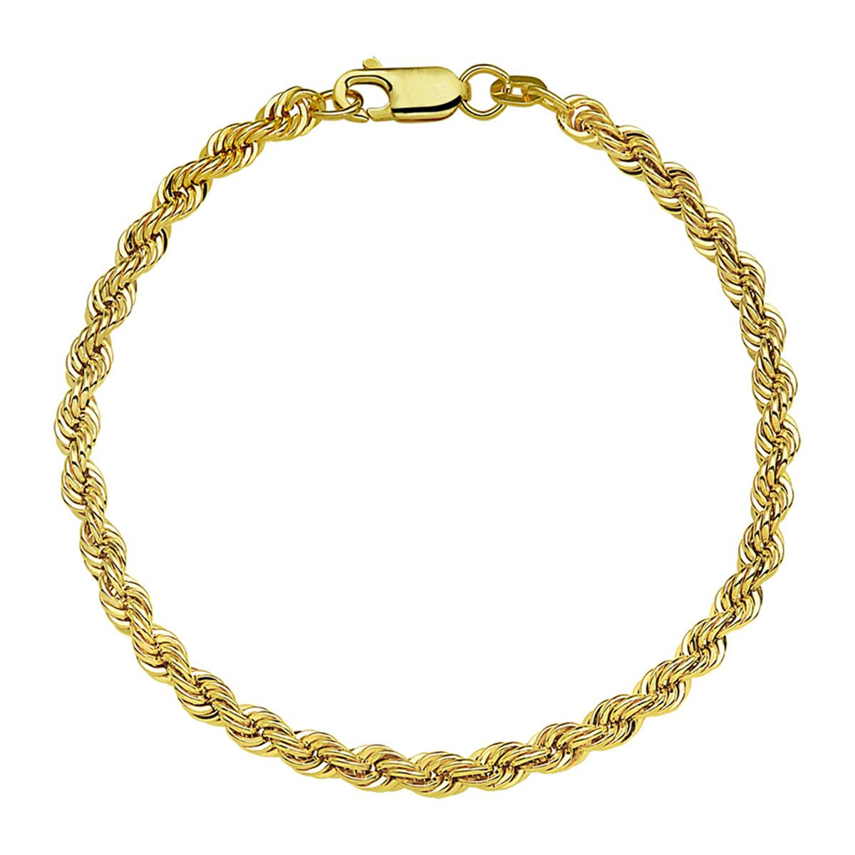 Koord ketting goud 3.9 mm