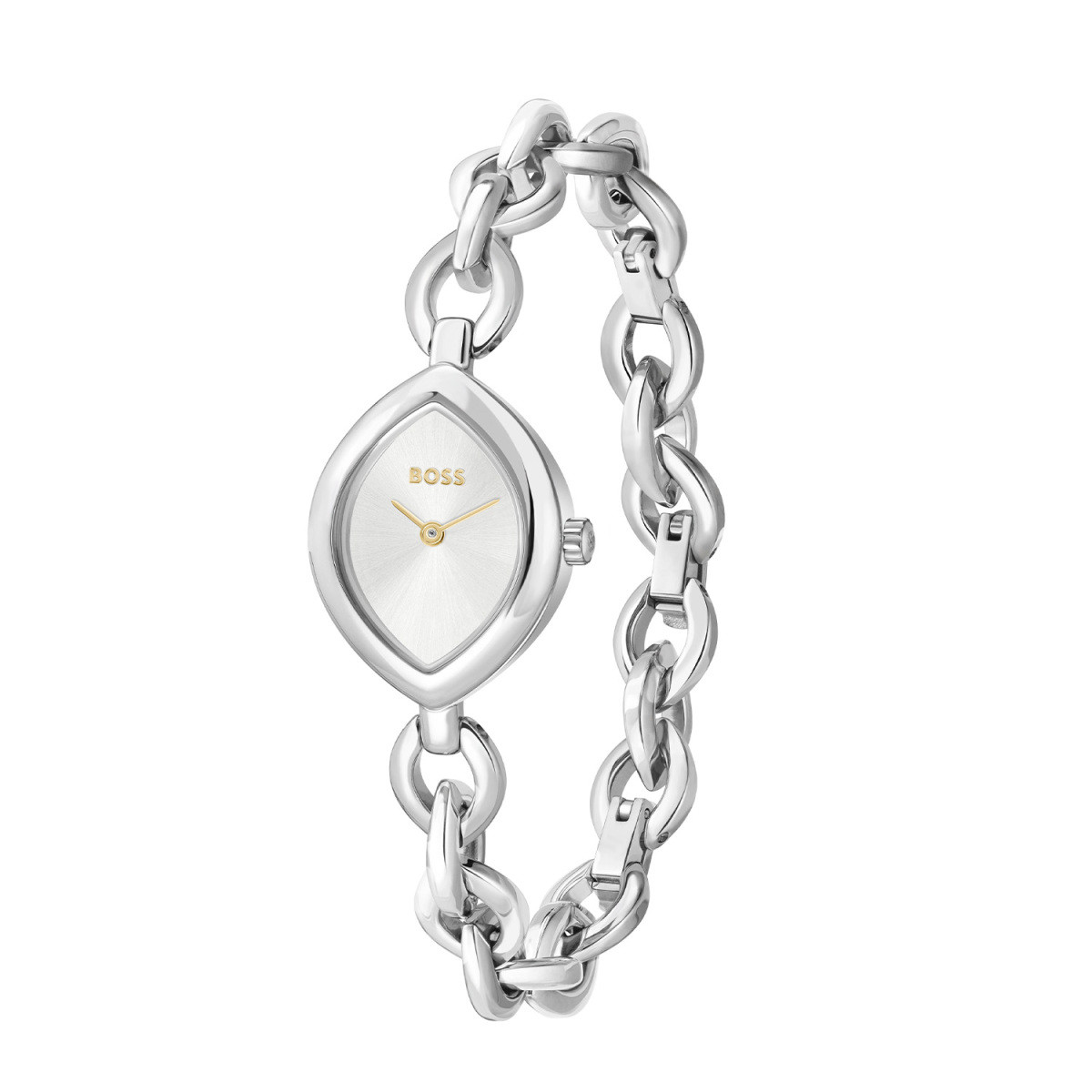 BOSS Fiora HB1502837 dameshorloge staal met zilverkleurige wijzerplaat - Ø 29 mm