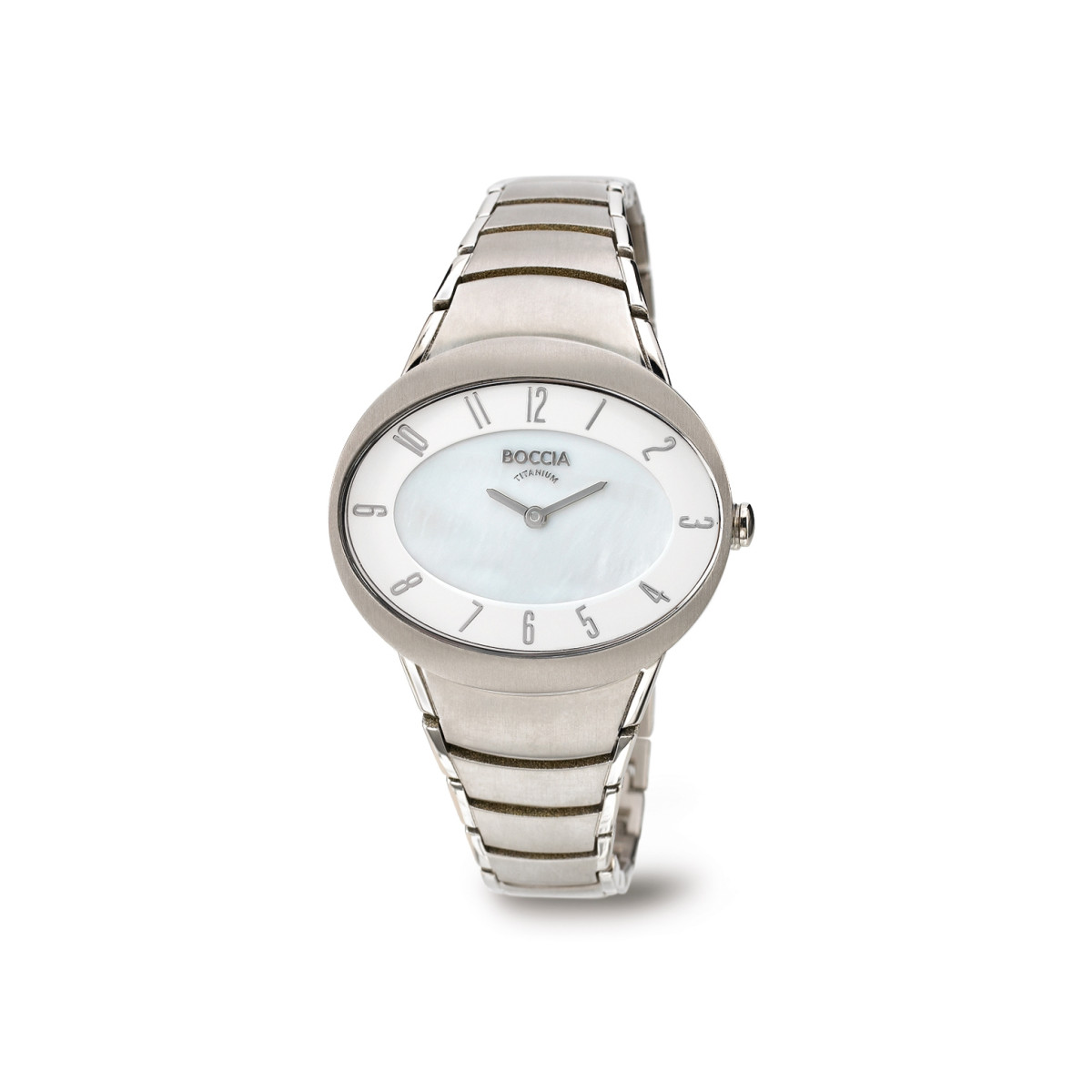 Boccia horloge 3165-10 titanium dames