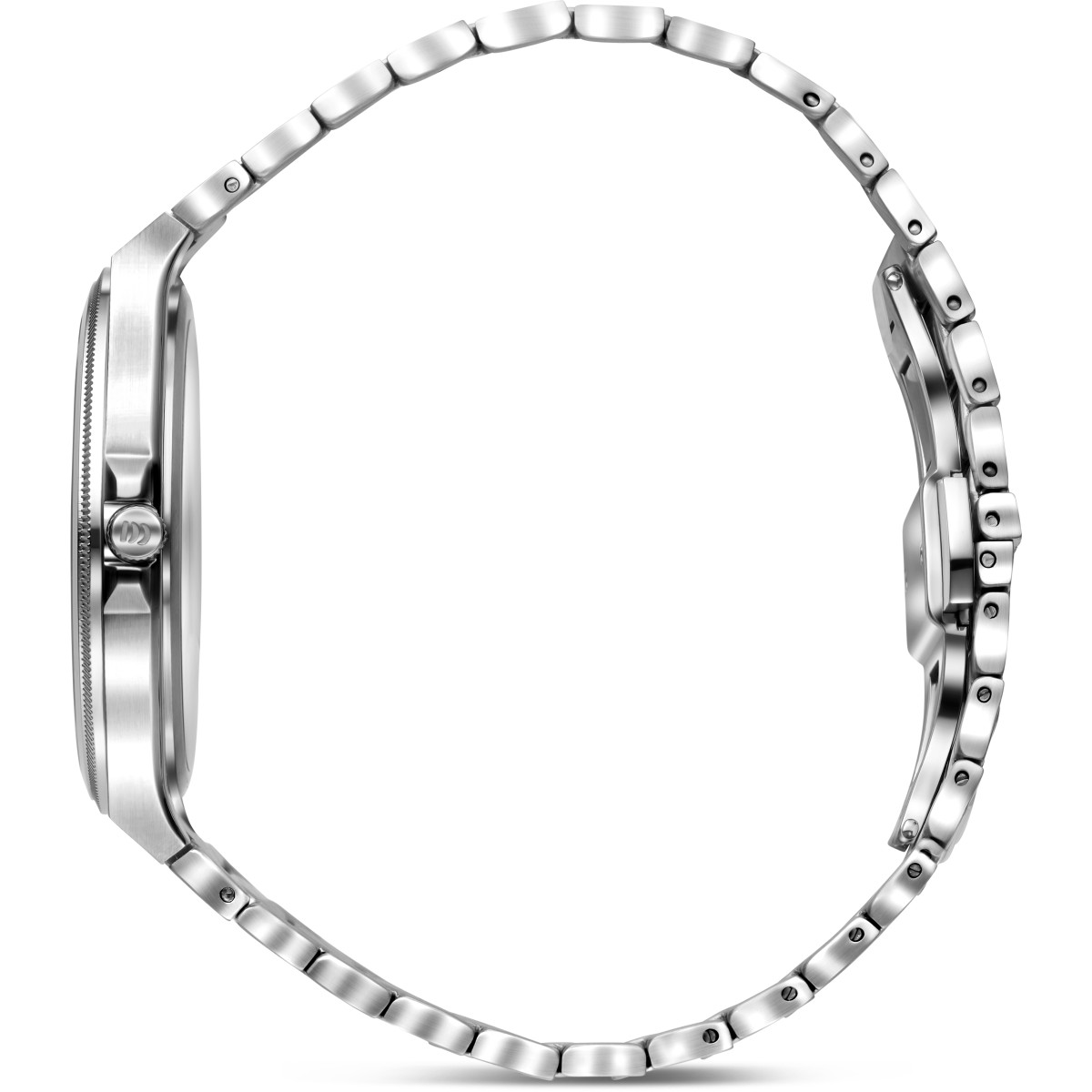 Danish Design Tidløs DKx Pro Grey IQ94Q1303 Staal herenhorloge zilverkleurige band en kast