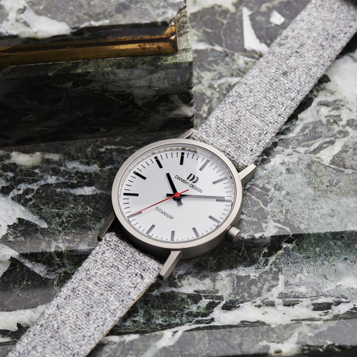 Danish Design Gløbe Rhine Vegan IV41Q199 dameshorloge met vegan horlogeband - Ø 30 mm