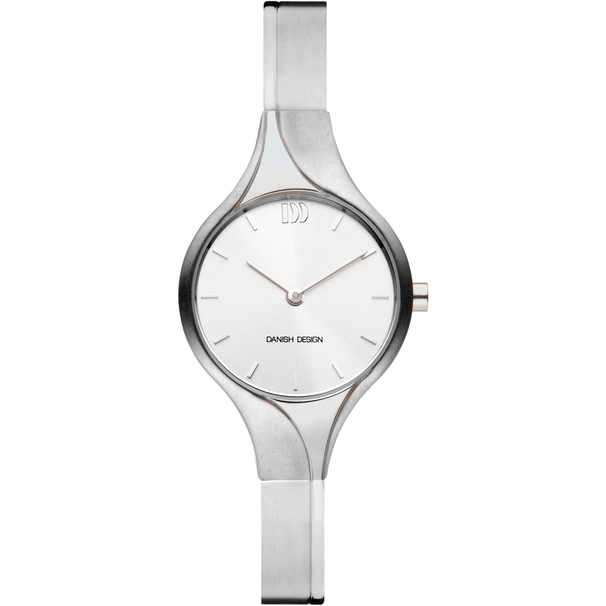 Danish Design Pure Malva IV62Q1256 Titanium dameshorloge mat-glans zilverkleurig 28 mm