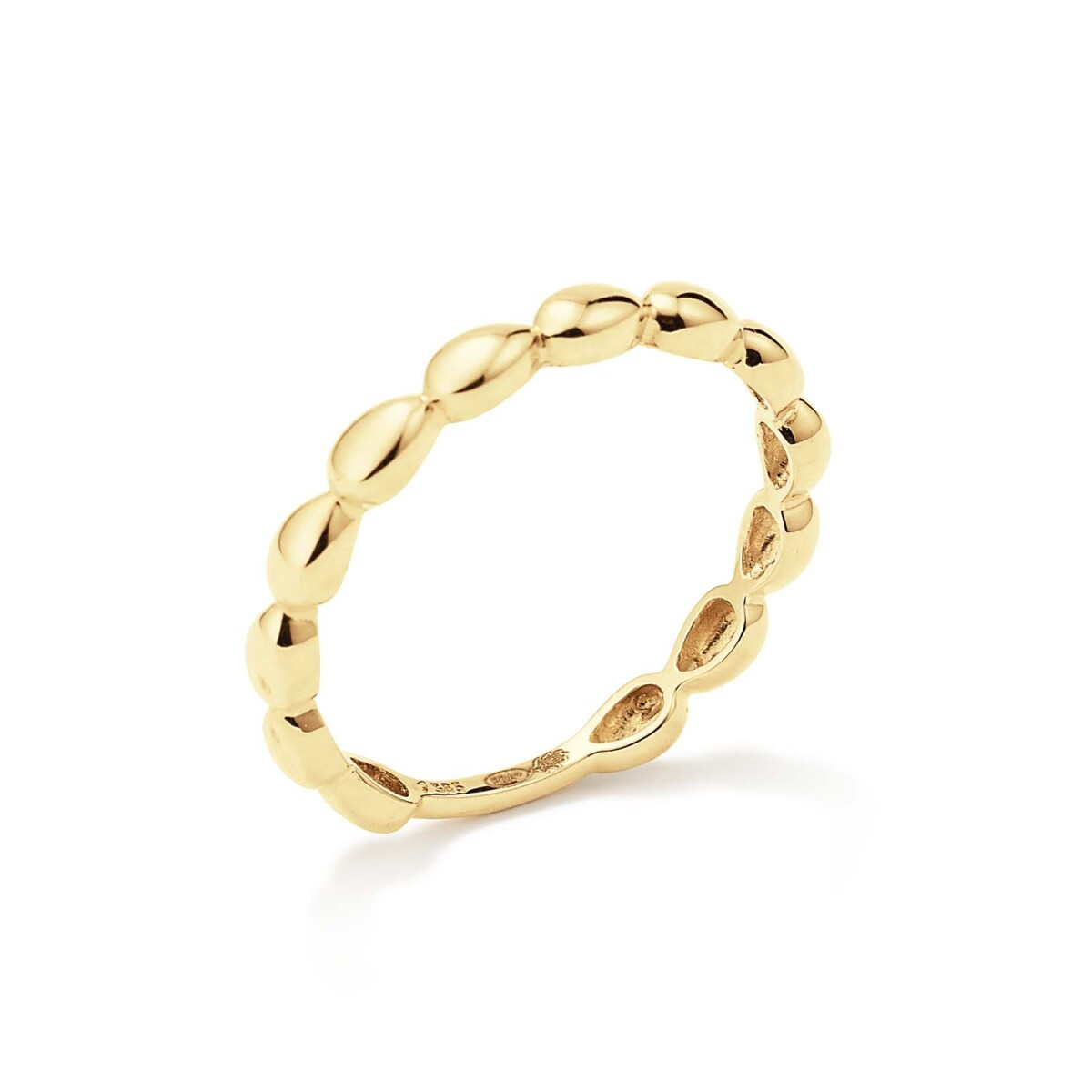 Jackie Gold JKR24.444 14-karaat gouden schakelring met ovale schakels 3 mm