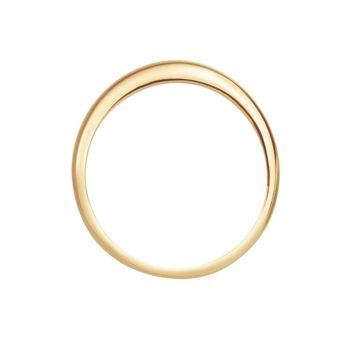 Jackie Gold JKR24.478 14-karaat gouden glanzende ring van 3 mm