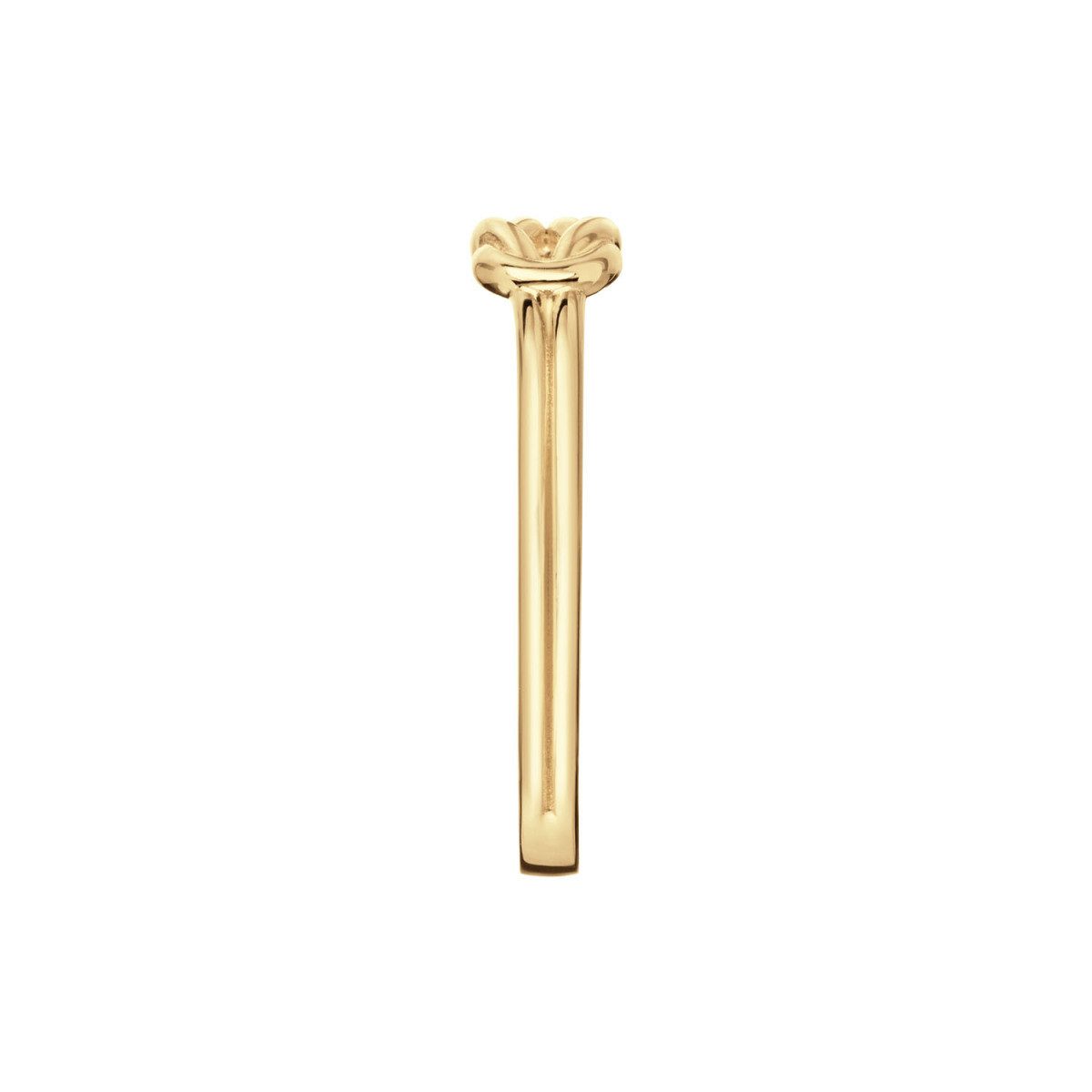 Jackie Gold JKR25.524 knoop ring van 14-karaat goud breedte 6 mm