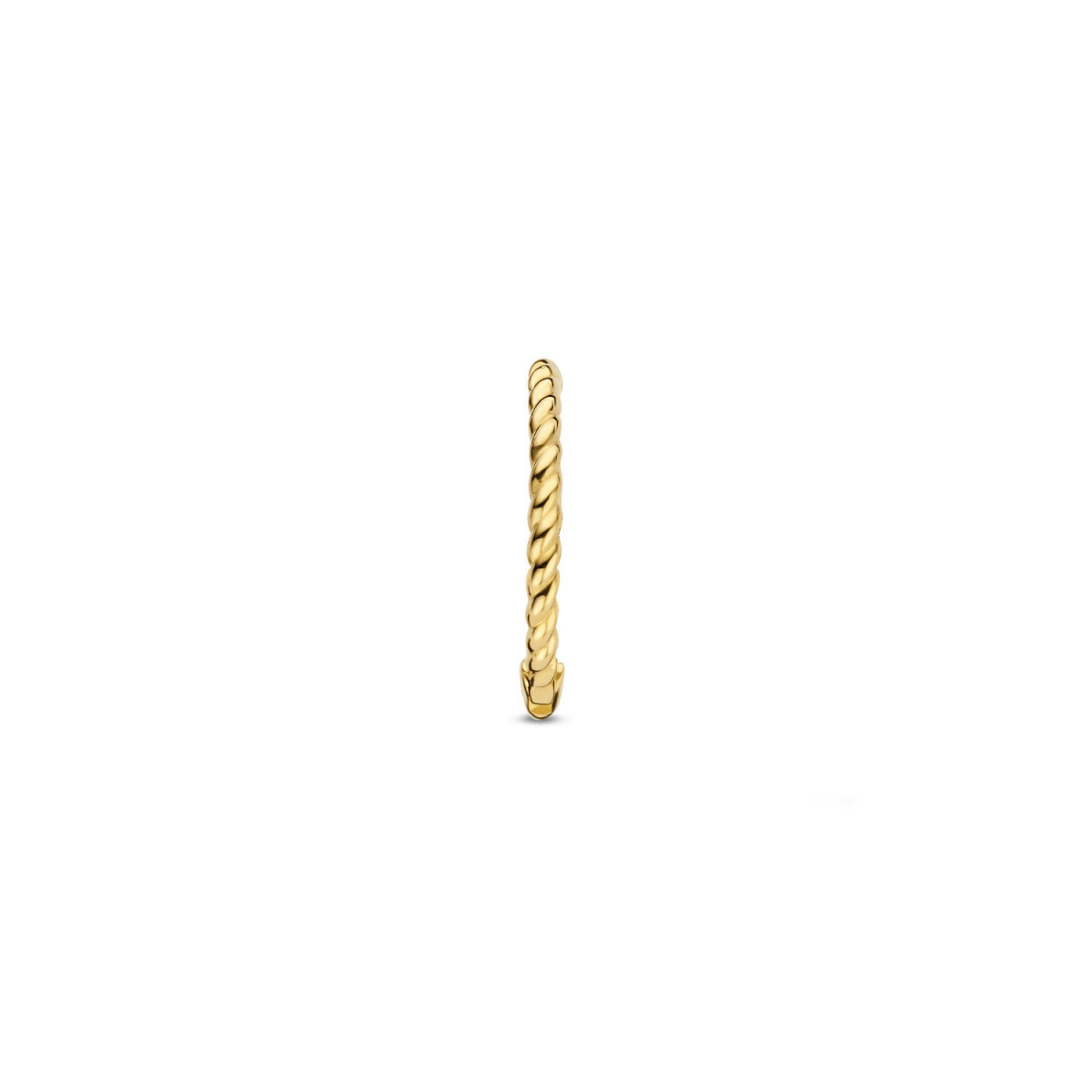 Jackie Gold JKS22.140 twist oorring 14-karaat goud 6 mm diameter - per stuk
