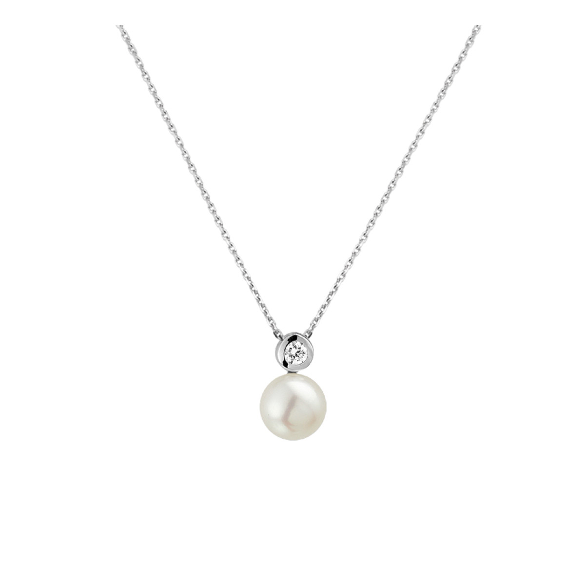 Ketting met parel hanger