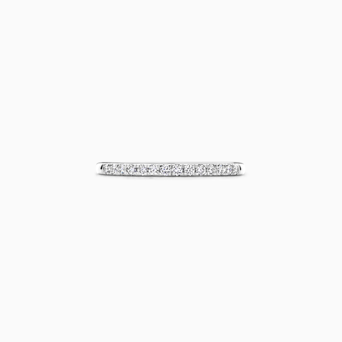 Blush Lab Diamonds LG1012W witgouden alliance ring met 0.21 crt lab grown diamanten 1.7 mm breed