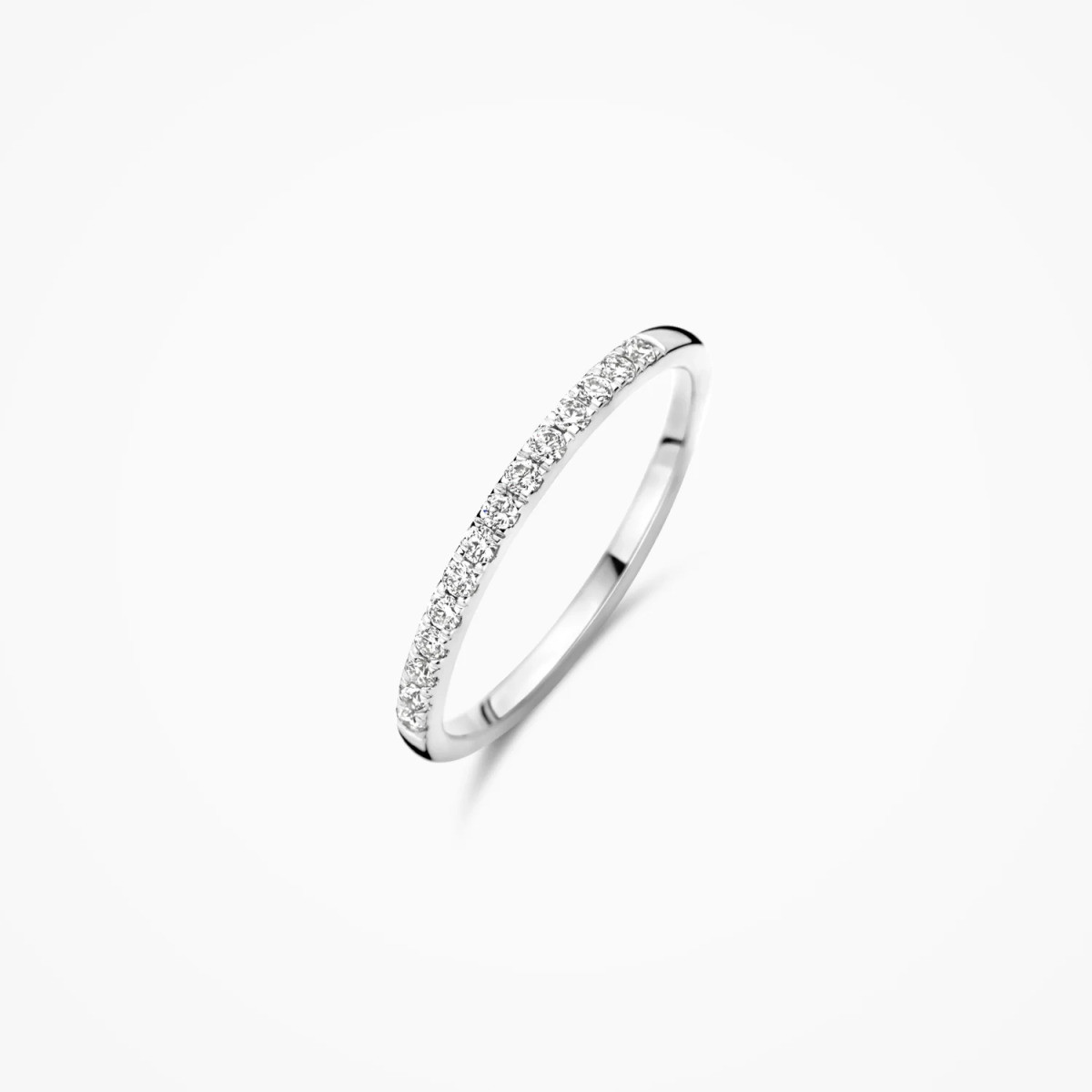 Blush Lab Diamonds LG1012W witgouden alliance ring met 0.21 crt lab grown diamanten 1.7 mm breed