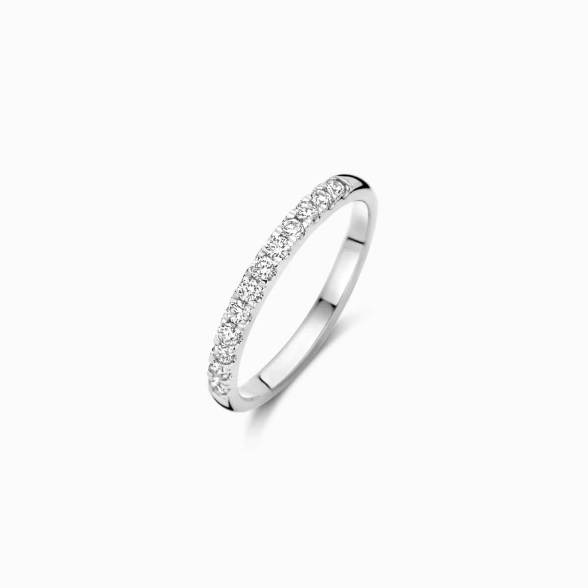 Blush Lab Diamonds LG1013W witgouden alliance ring met 0.31 crt lab grown diamanten 2 mm breed