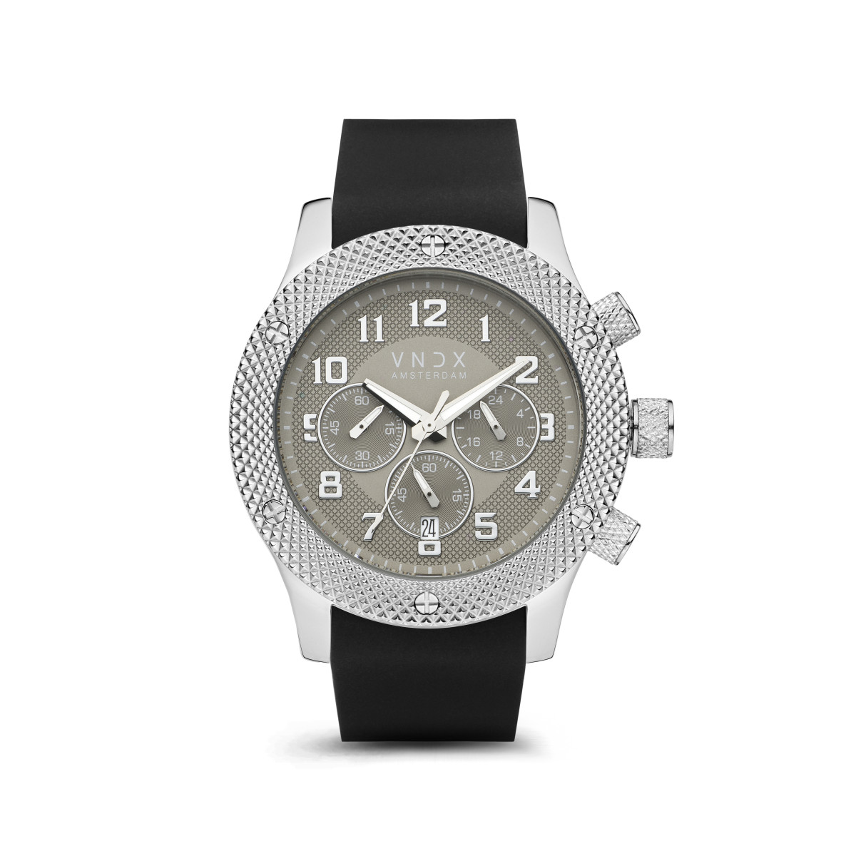 VNDX Rocky Rebel XS Zilver Zwart LS91125-16B