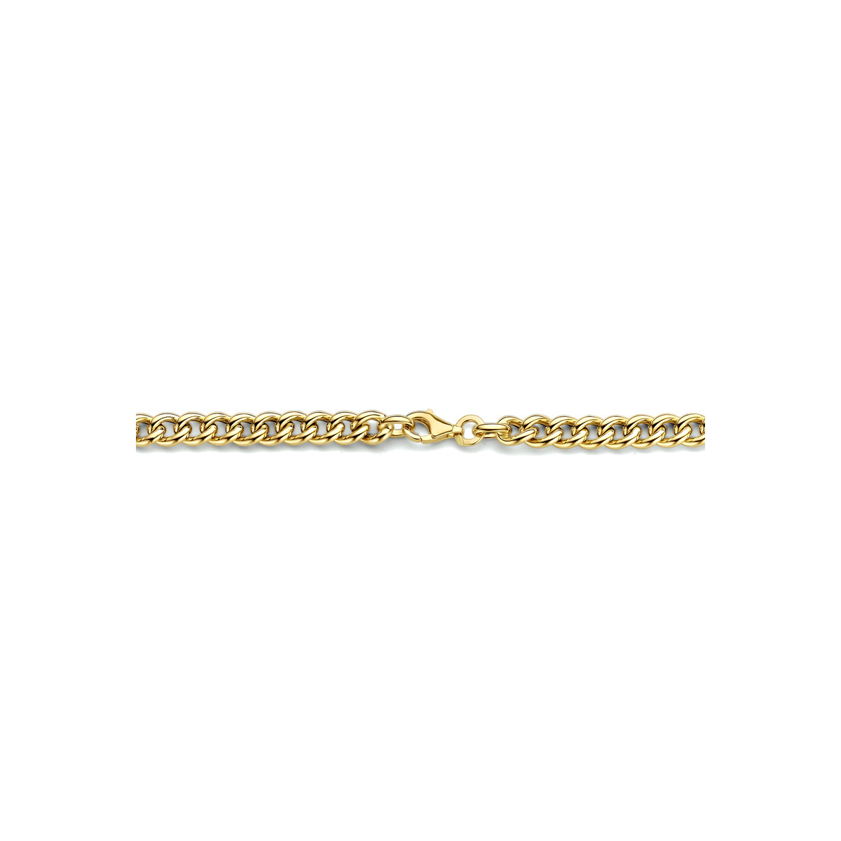 14-karaat gouden gourmetketting 5.2 mm - Lengte 43 cm