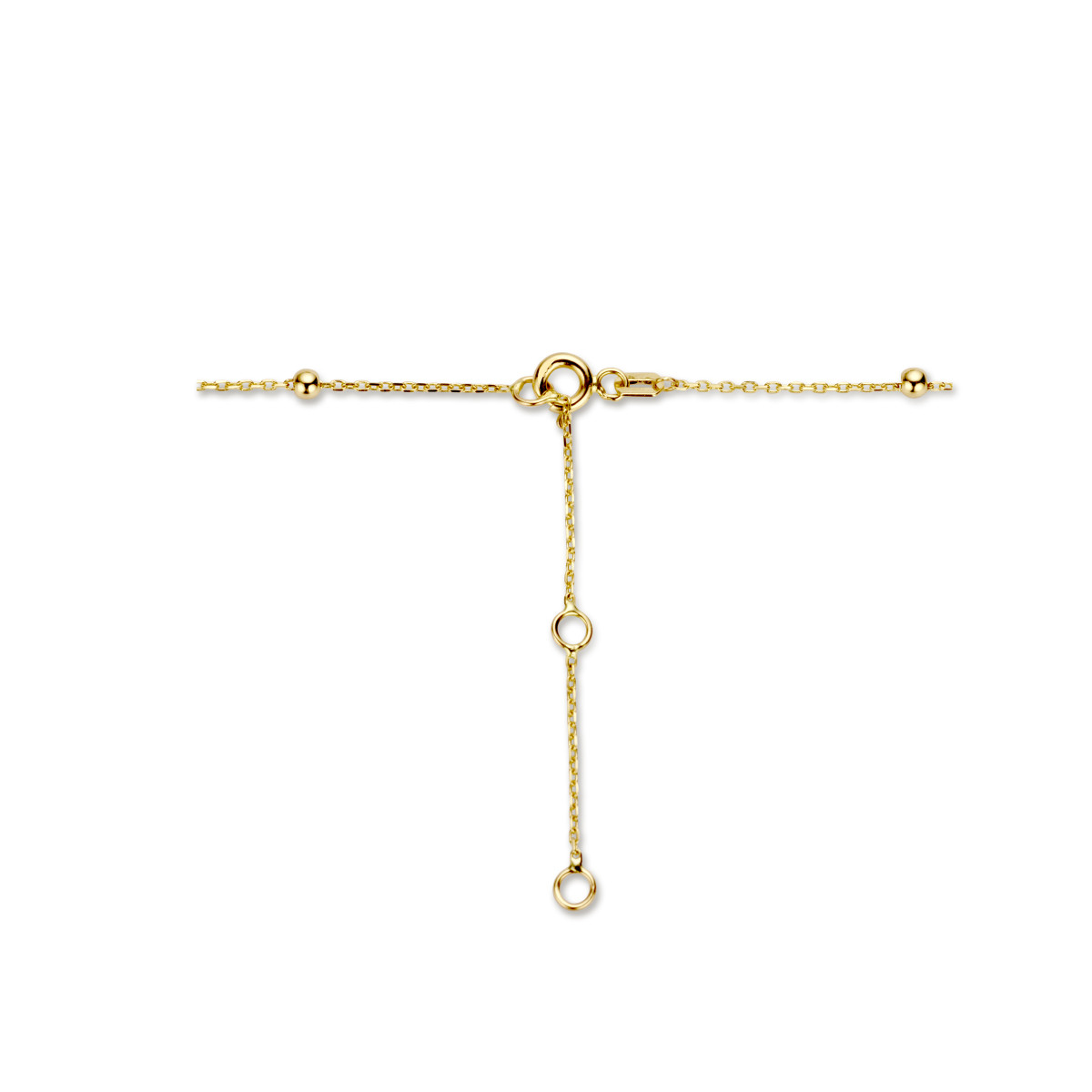 14-karaat ketting met bolletjes 2.5 mm - Lengte 40 - 42 - 44 cm