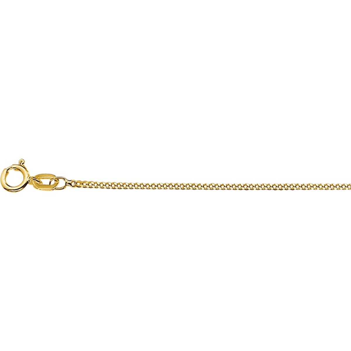 9-Krt gourmet ketting 1.2 mm