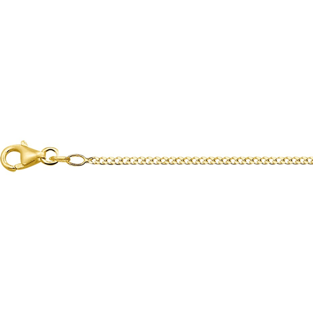 9 Krt gourmet ketting 1.8 mm