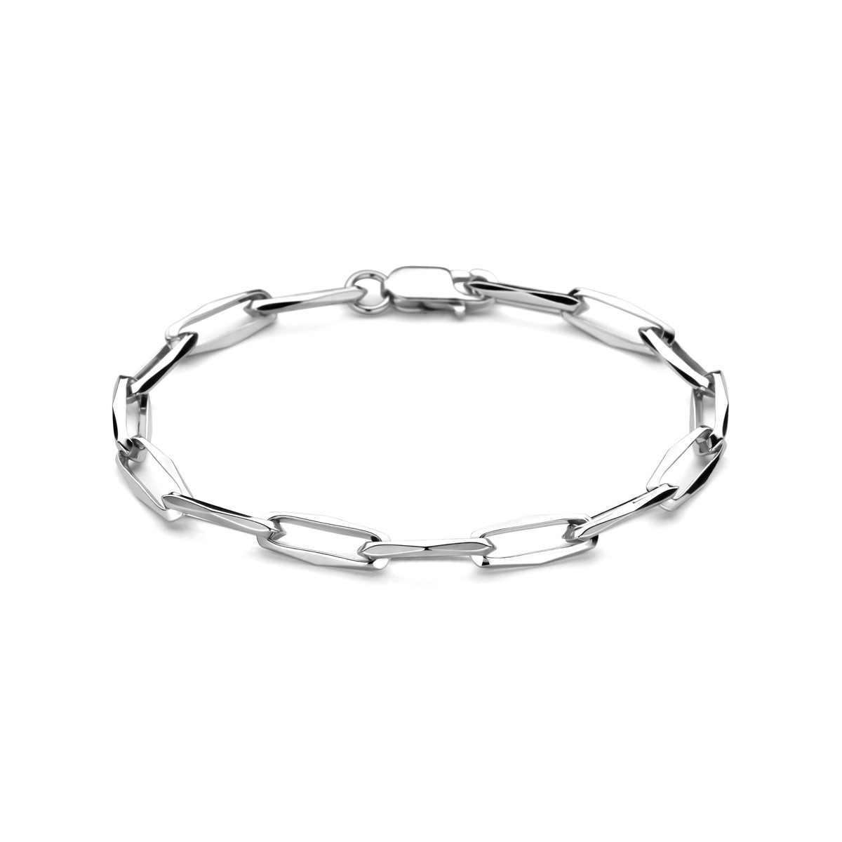 925 zilveren armband met closed forever schakels 5.5 mm breed
