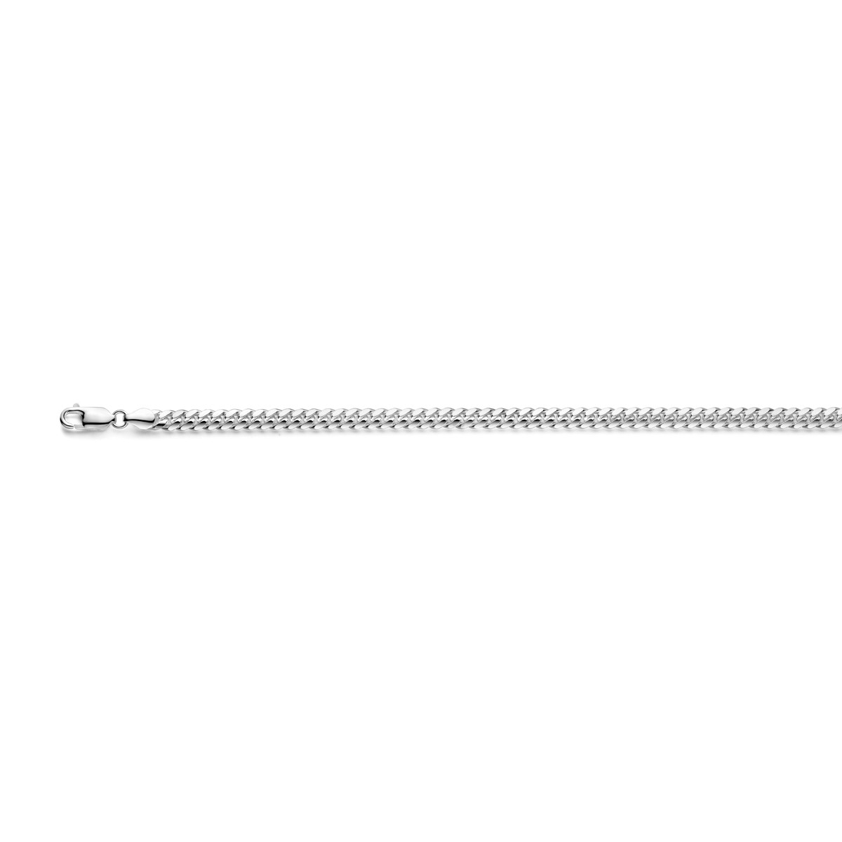 925 zilveren gourmetketting 5 mm breed