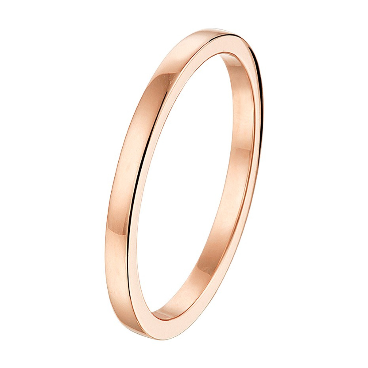 Aanschuifring goud breedte 2 mm