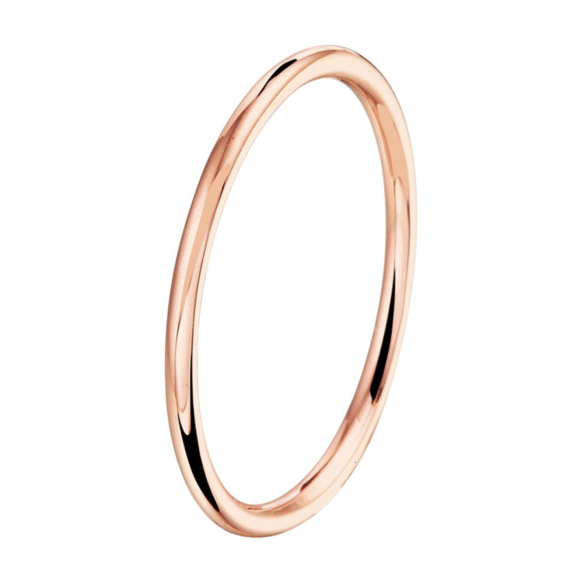 Aanschuifring roségoud breedte 1.5 mm