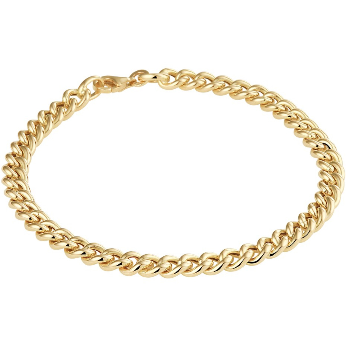 Armband goud gourmetschakel 5 mm
