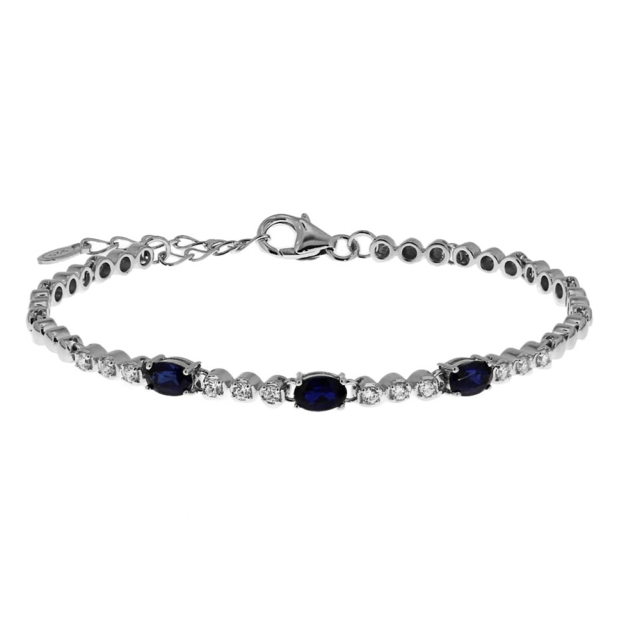 Edelsteen armband met saffier