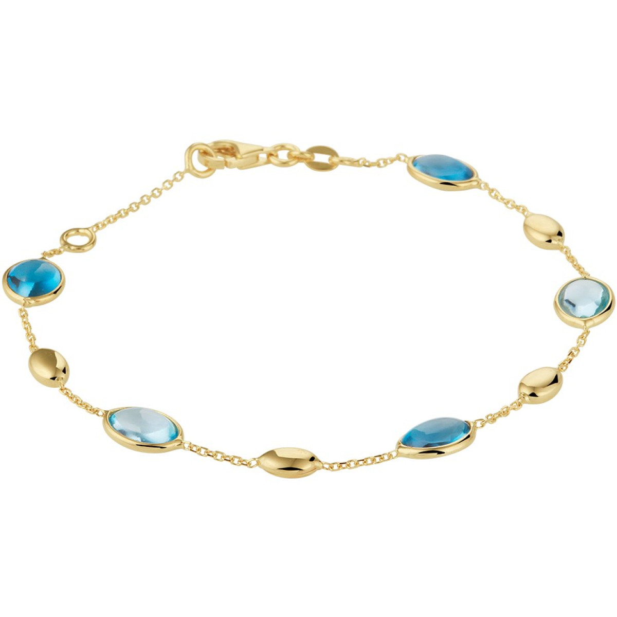 Edelsteen armband met topaas