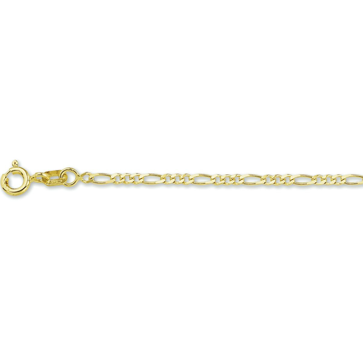 Figaro ketting goud 1.8 mm