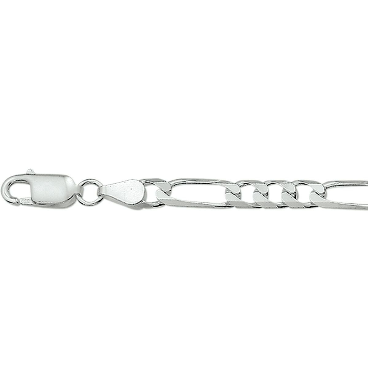 Figaro ketting zilver 5.0 mm
