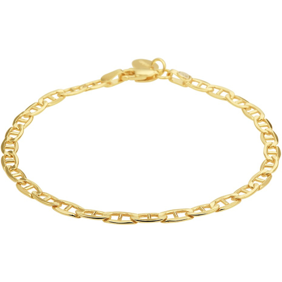 Gouden armband ankerschakel 4.5 mm massief