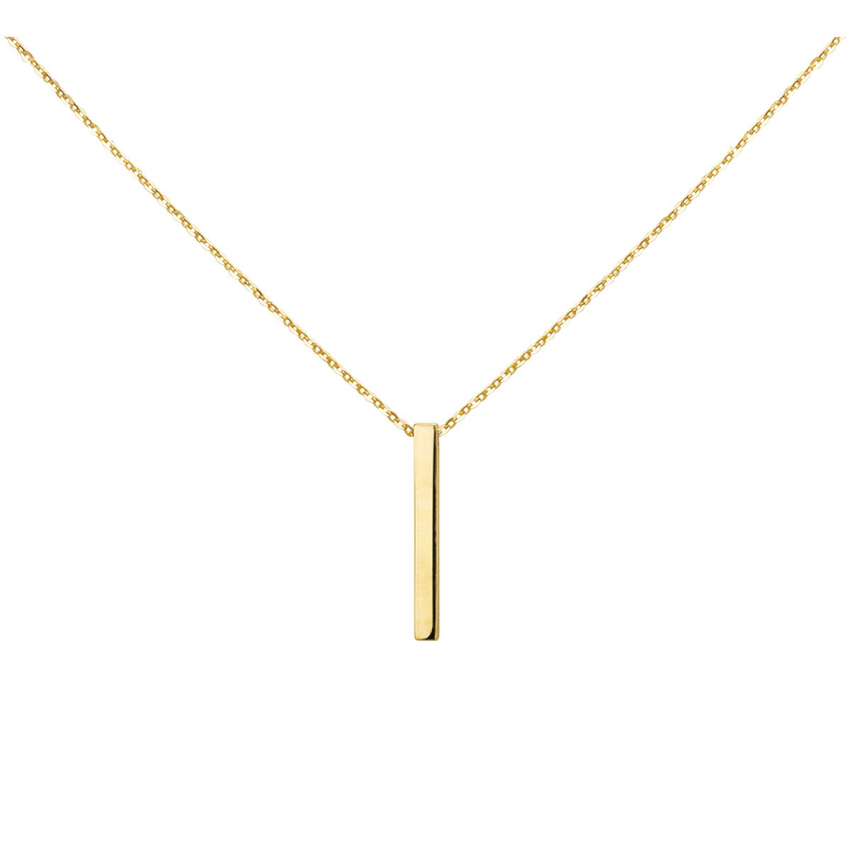 Gouden bar ketting