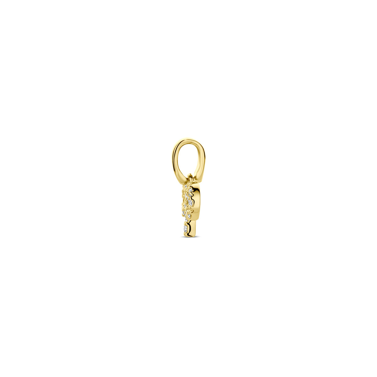 Gouden diamanten sterrenbeeld hanger