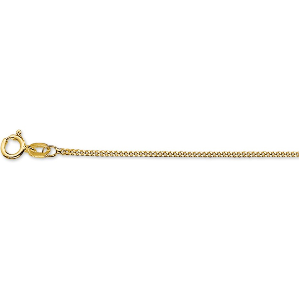 Gouden gourmet ketting 1.2 mm