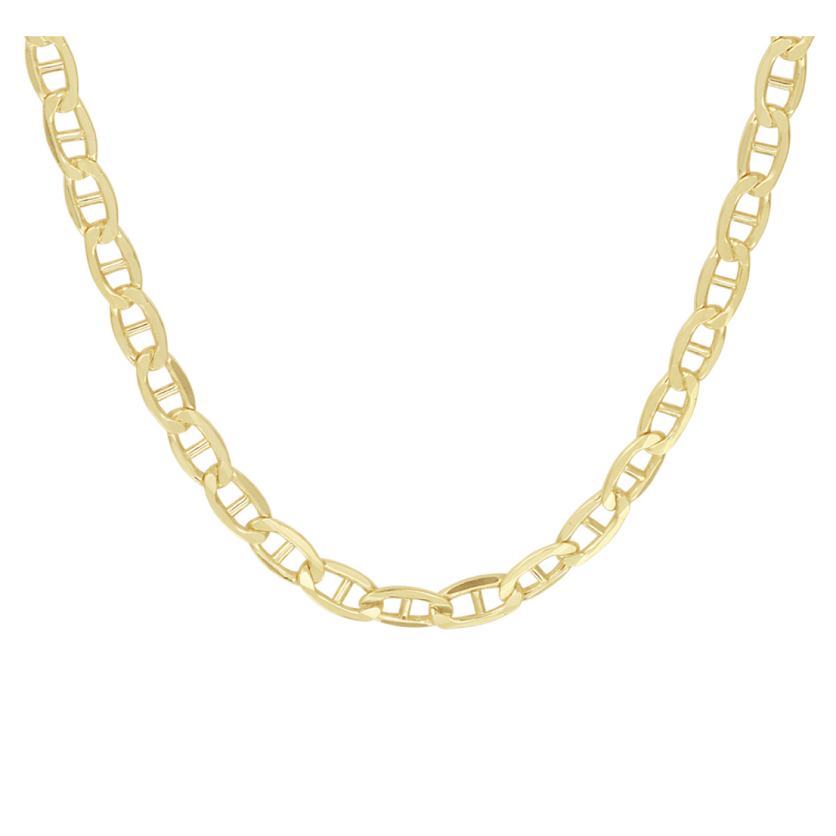 Gouden ketting anker 4.5 mm