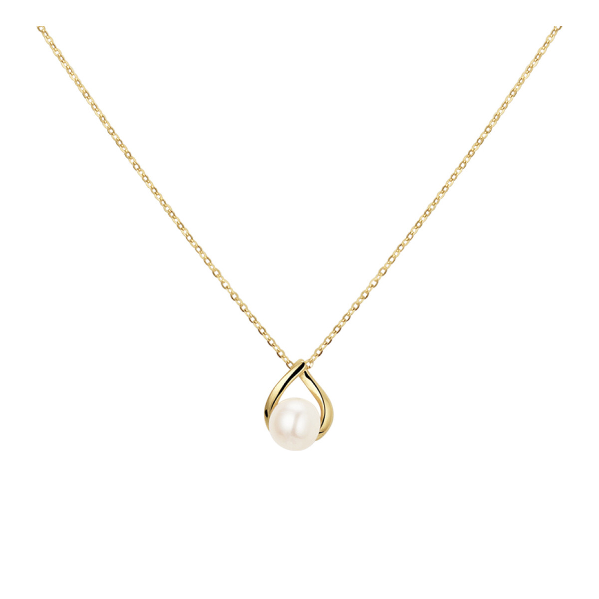 Gouden parelketting