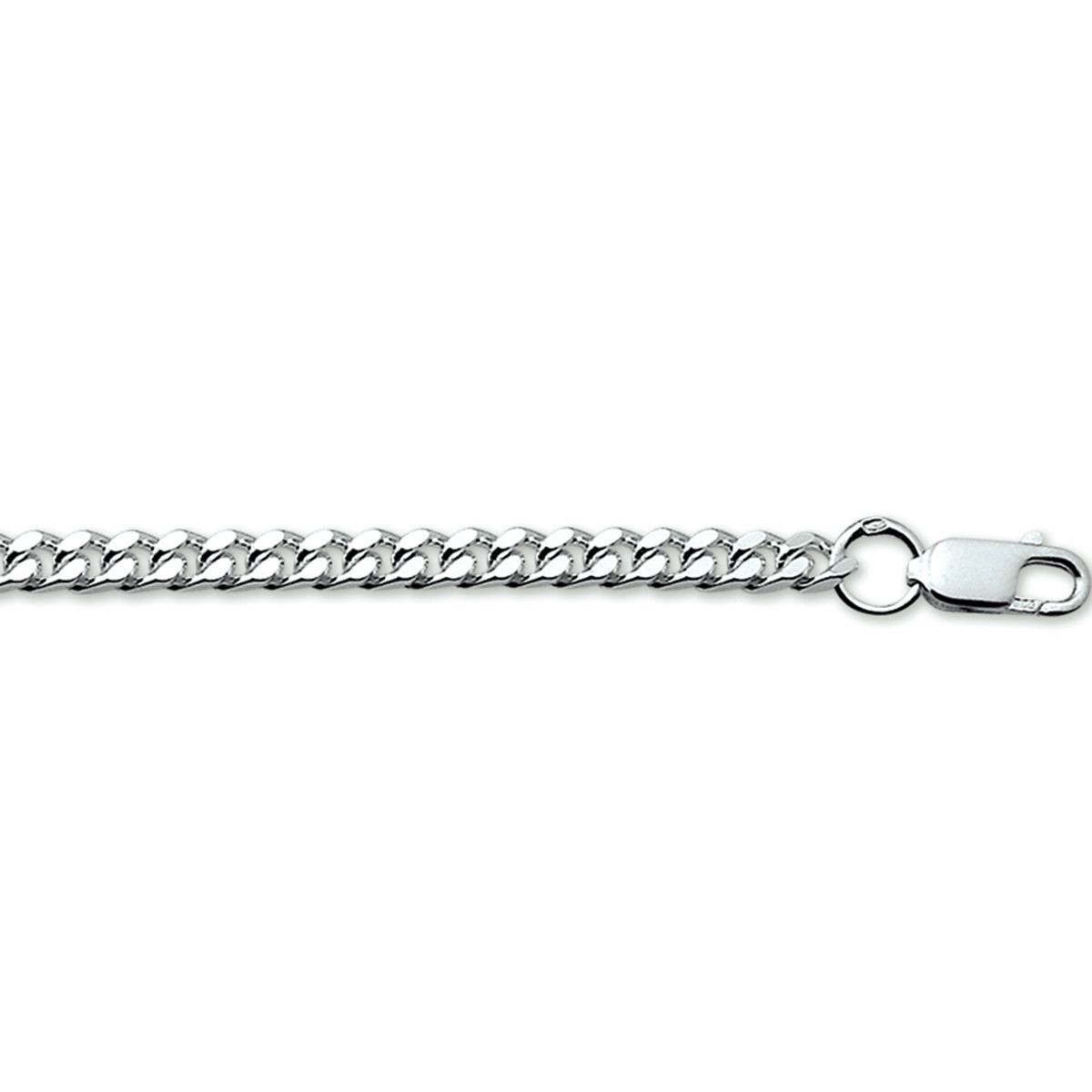 Gourmet collier zilver 3.5 mm