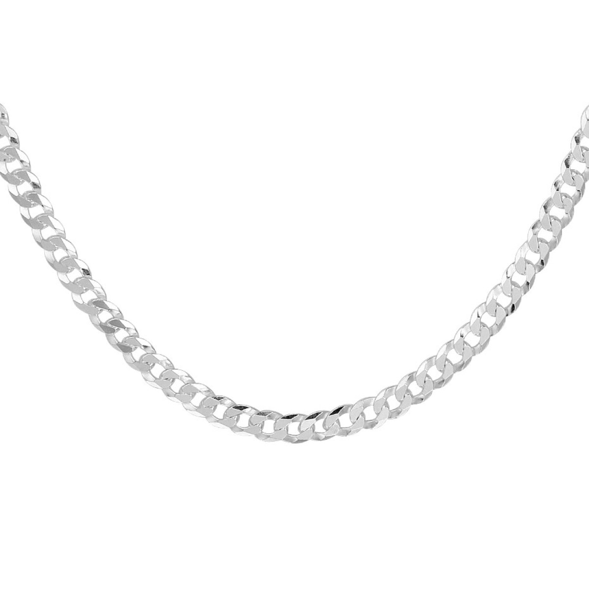 Gourmet ketting zilver 4.3 mm