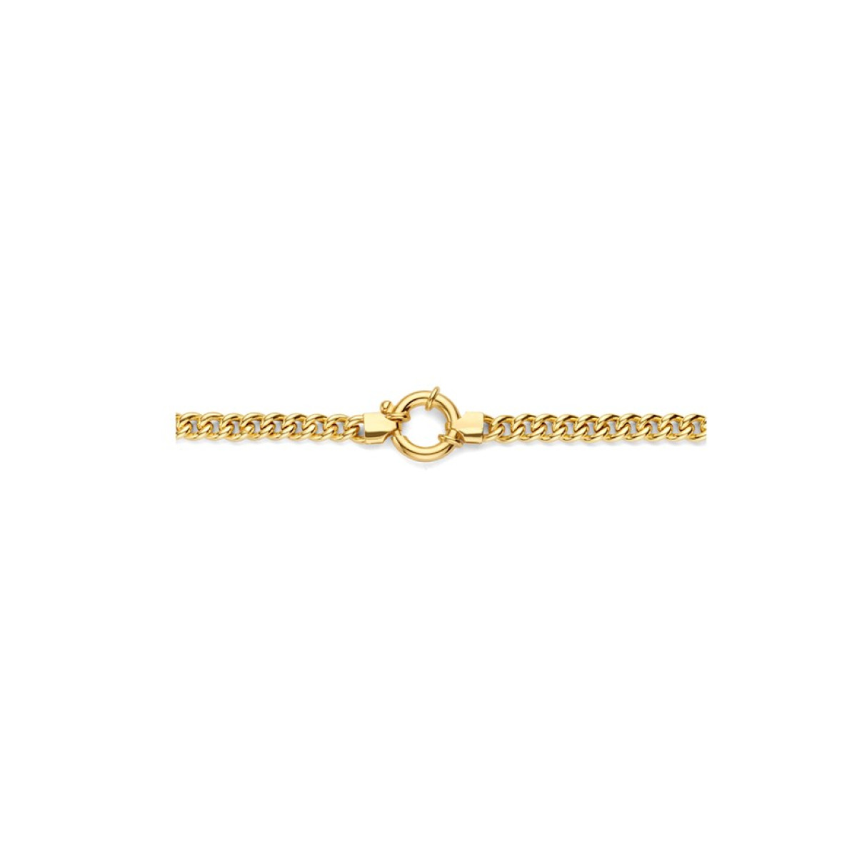 Gourmet schakel gold plated ketting 5.8 mm