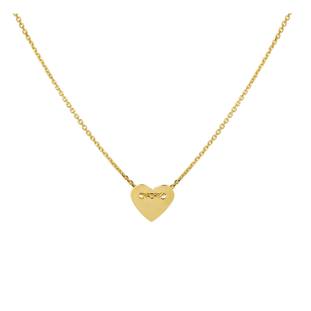 Hartjes ketting goud