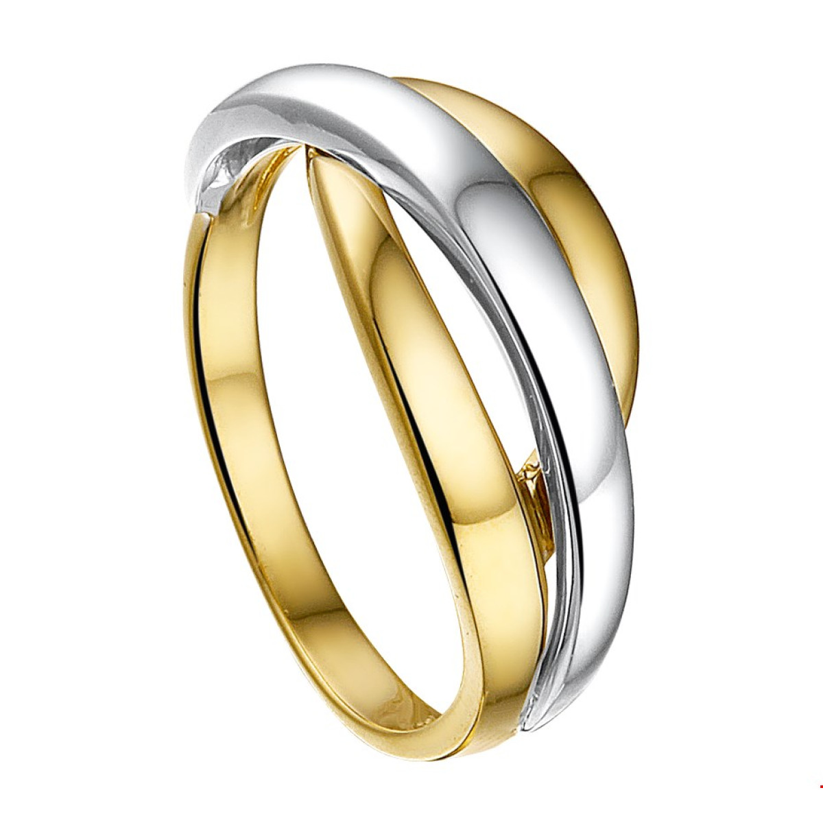 Mooie ring bicolor