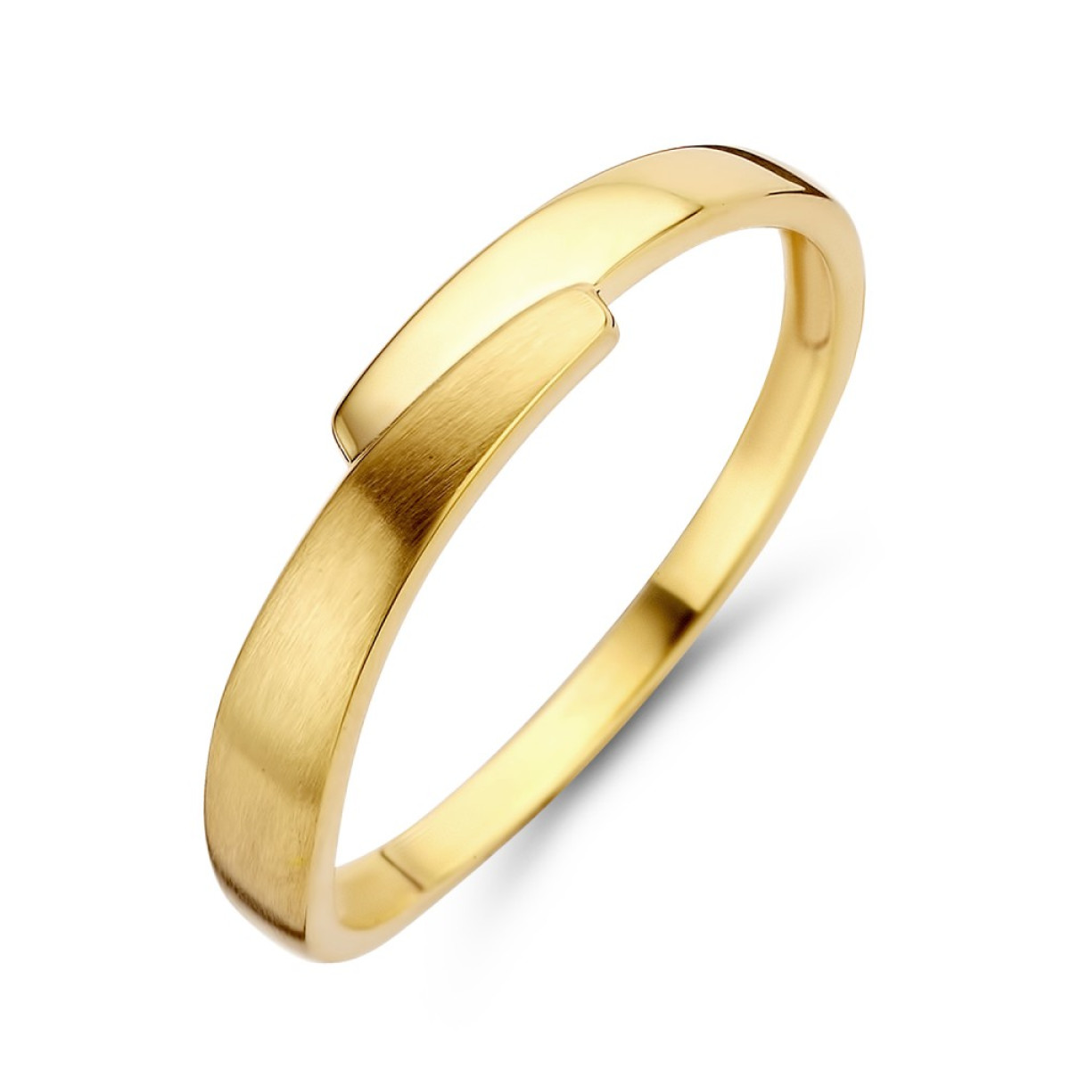 Mooie ring van prachtig 585 goud