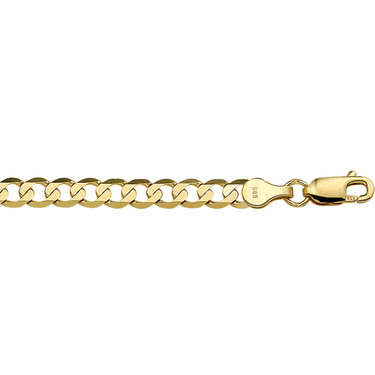 Prachtige armband gourmetschakel 4.8 mm