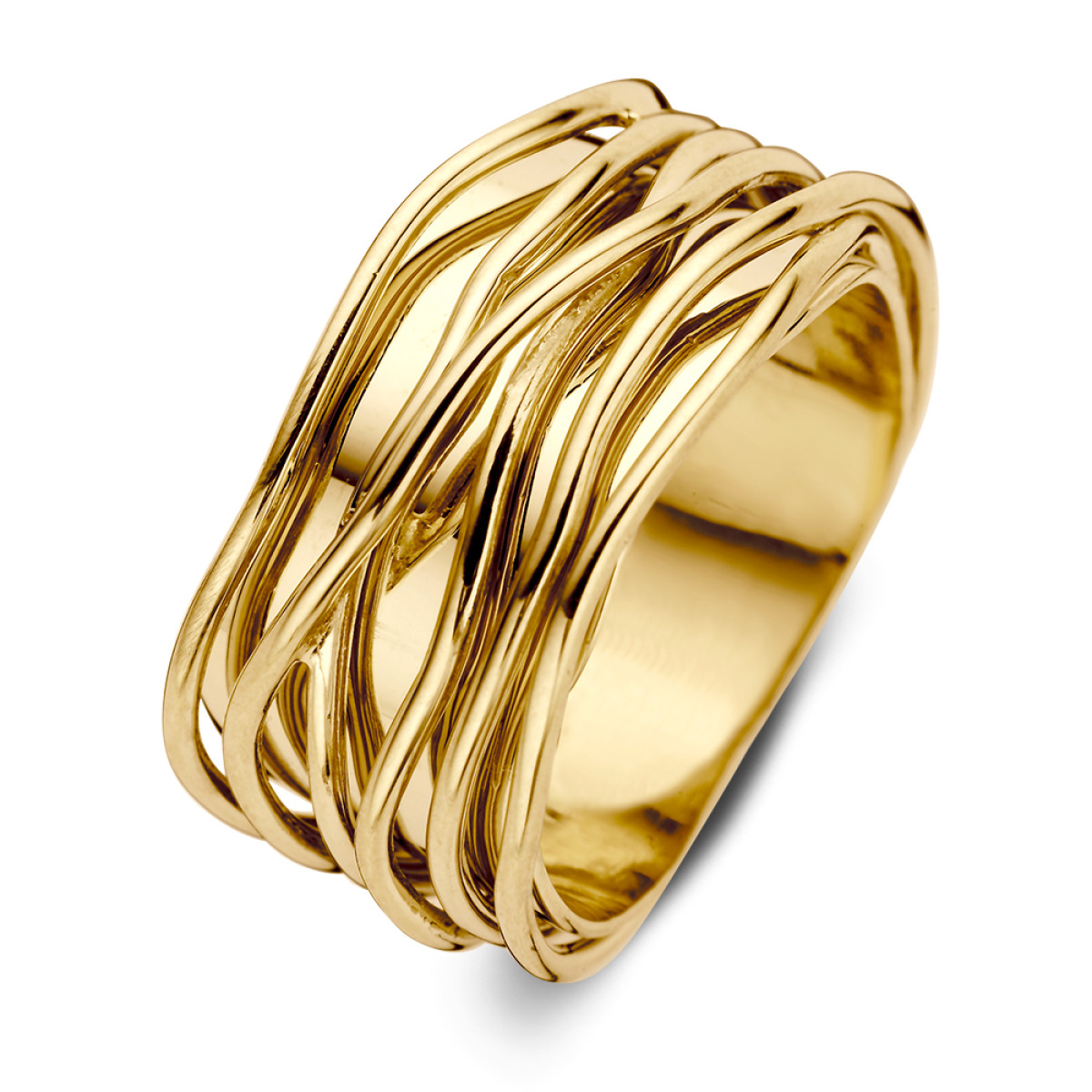 Ring van prachtig 14 karaat goud