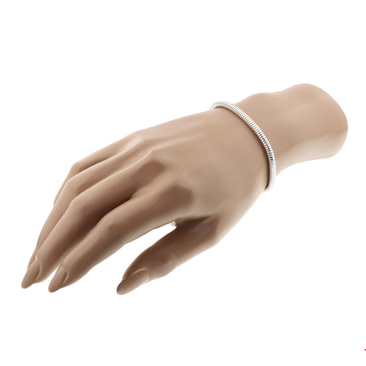 Slang armband zilver