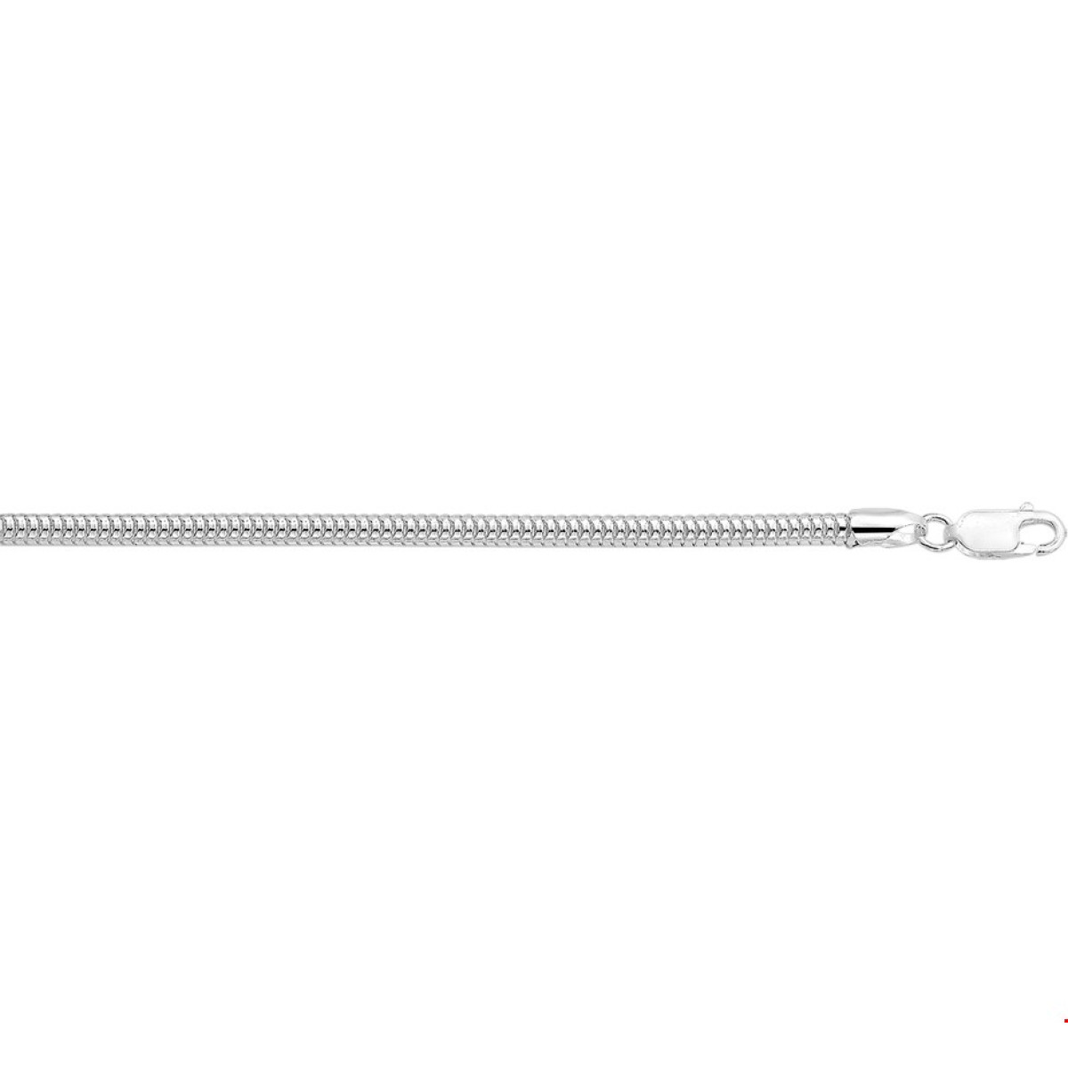 Slang armband zilver
