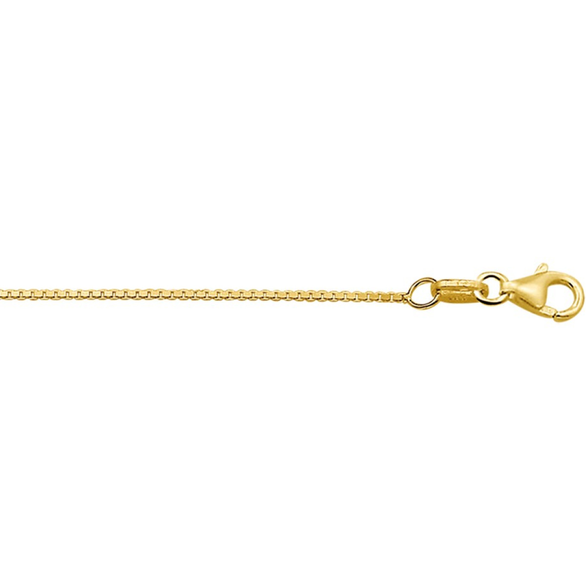 Venetiaan 9 krt goudkleurig 0.9 mm